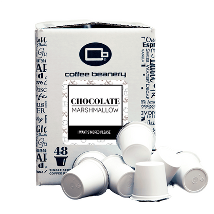 Free Standard Shipping* Flavored Coffee Regular / 48ct Bulk Pods / Automatic Drip Chocolate Marshmallow Flavored Coffee