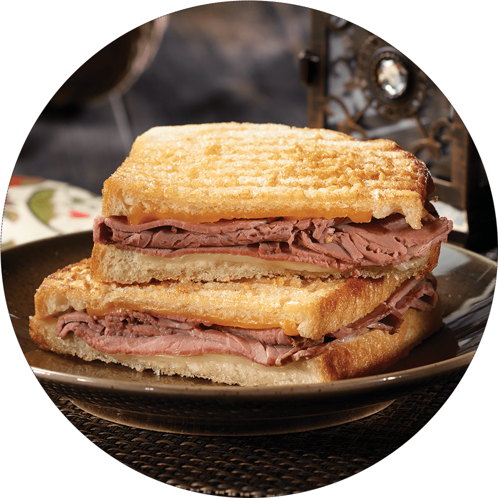 Coffee Beanery Roast Beef Panini