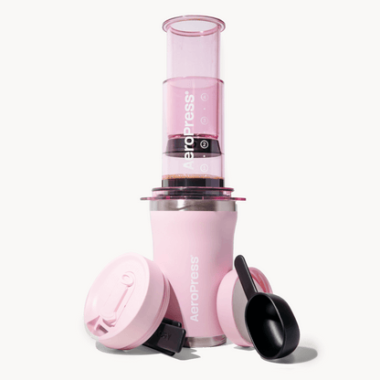 AeroPress Coffee Maker Pink AeroPress Coffee Maker - Go Plus