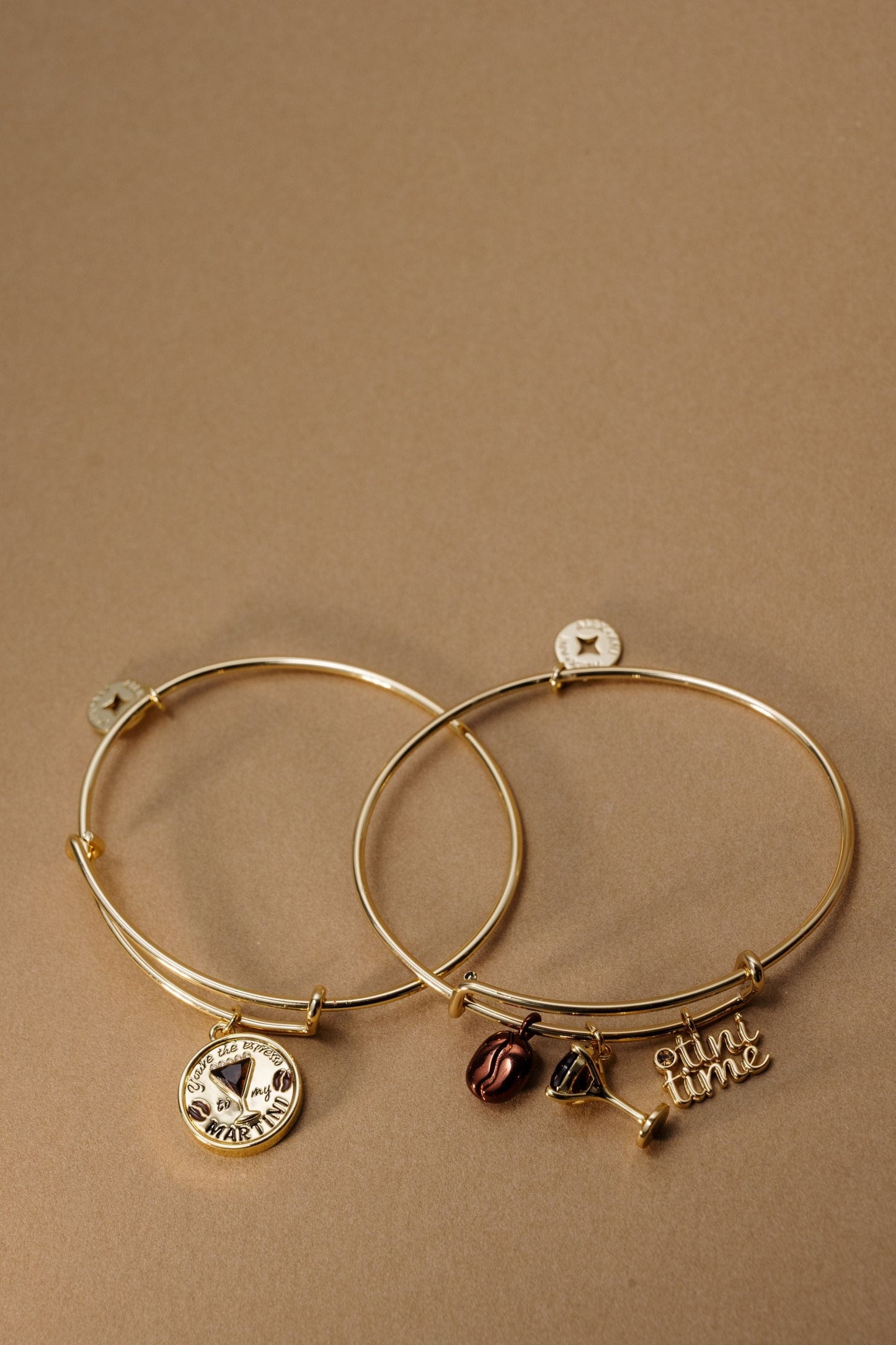 ALEX AND ANI Bracelets Gold ‘You’re The Espresso To My Martini’ Charm Bangle