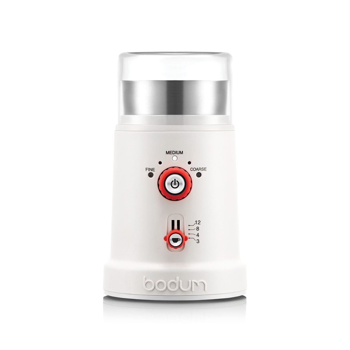 Bodum Essentials White Adjustable - Bodum Electric Blade Grinder