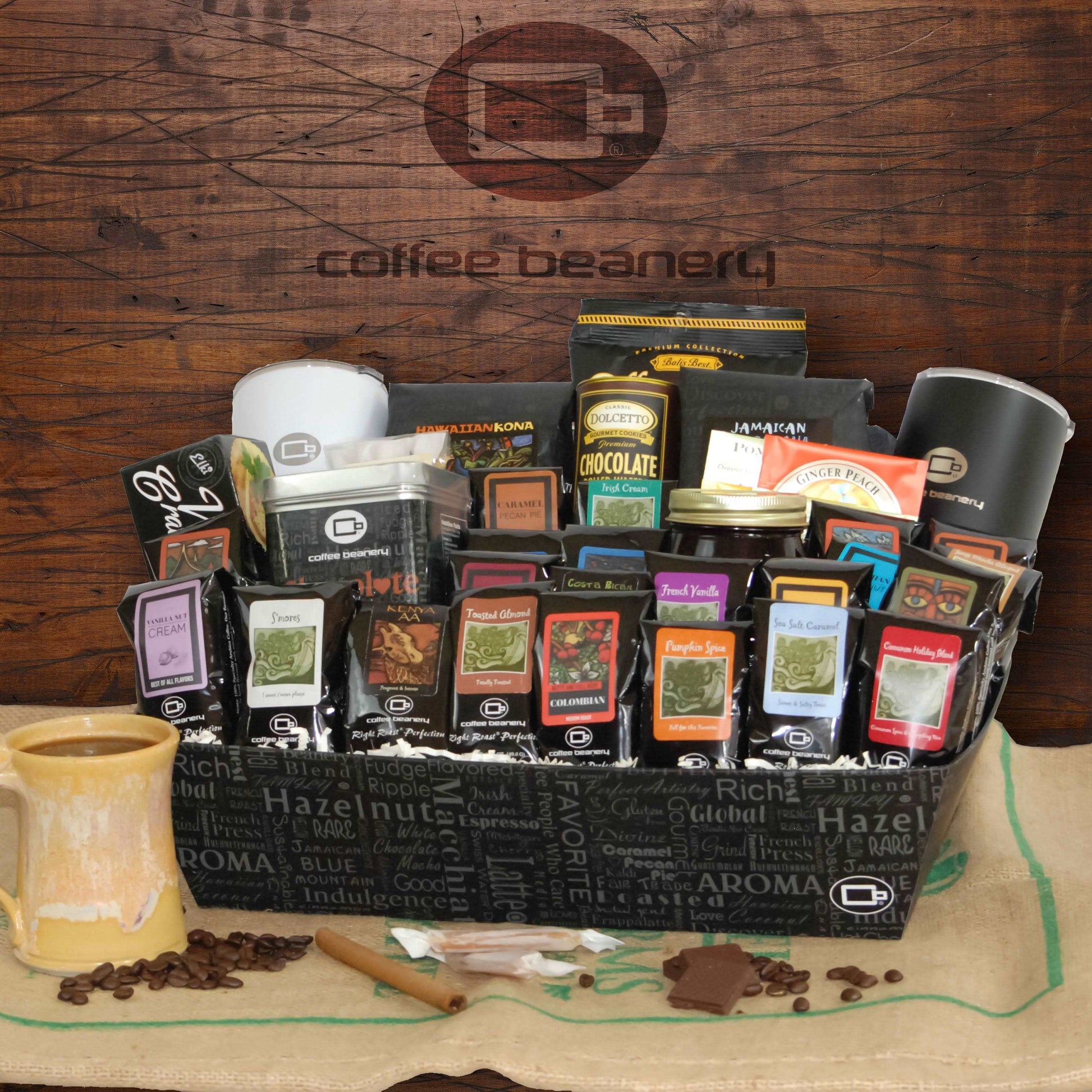 Coffee & Chocolates Gift Basket Classic by