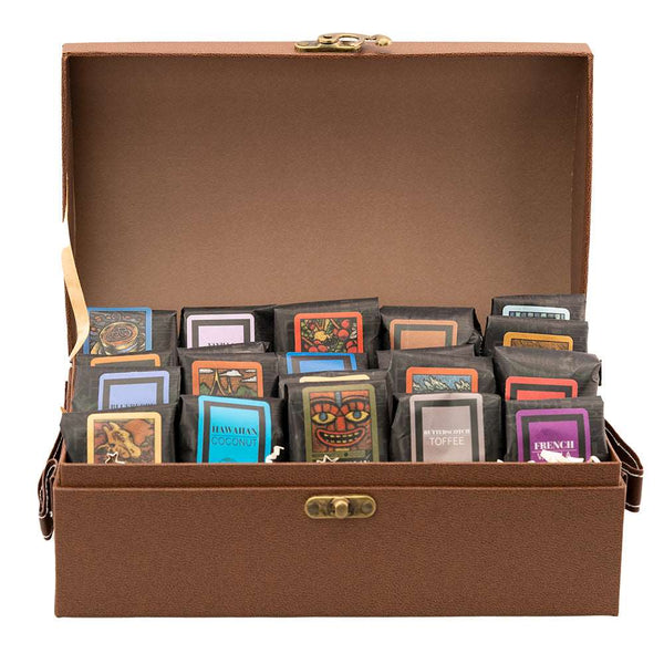 Coffee Trunk of Samplers Gift Basket FREE Shipping