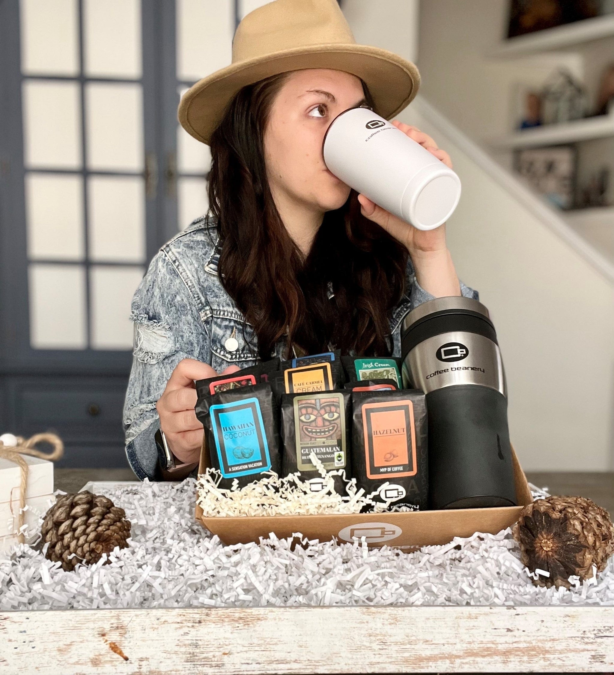 Specialty Coffee Gift Basket FREE Shipping Coffee Beanery