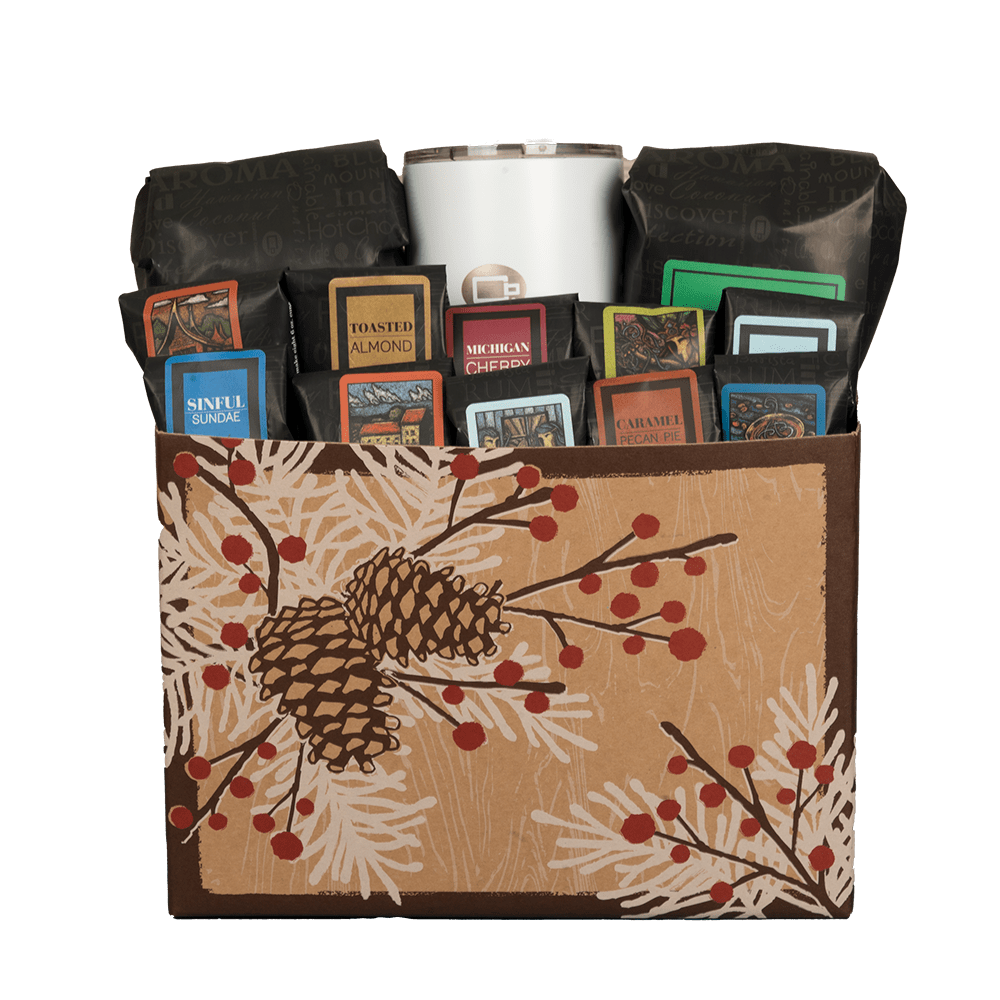 Coffee Beanery Coffee Gift Baskets Woodland Berry The Executive Coffee Gift Basket