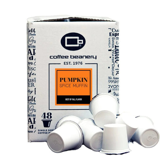 Coffee Beanery Coffee Pods 48ct Pumpkin Spice Muffin Coffee Pods