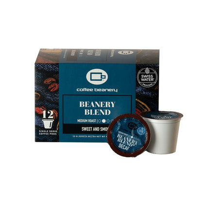 Coffee Beanery Coffee Pods Decaf / 12ct Pods Beanery Blend® Coffee Pods