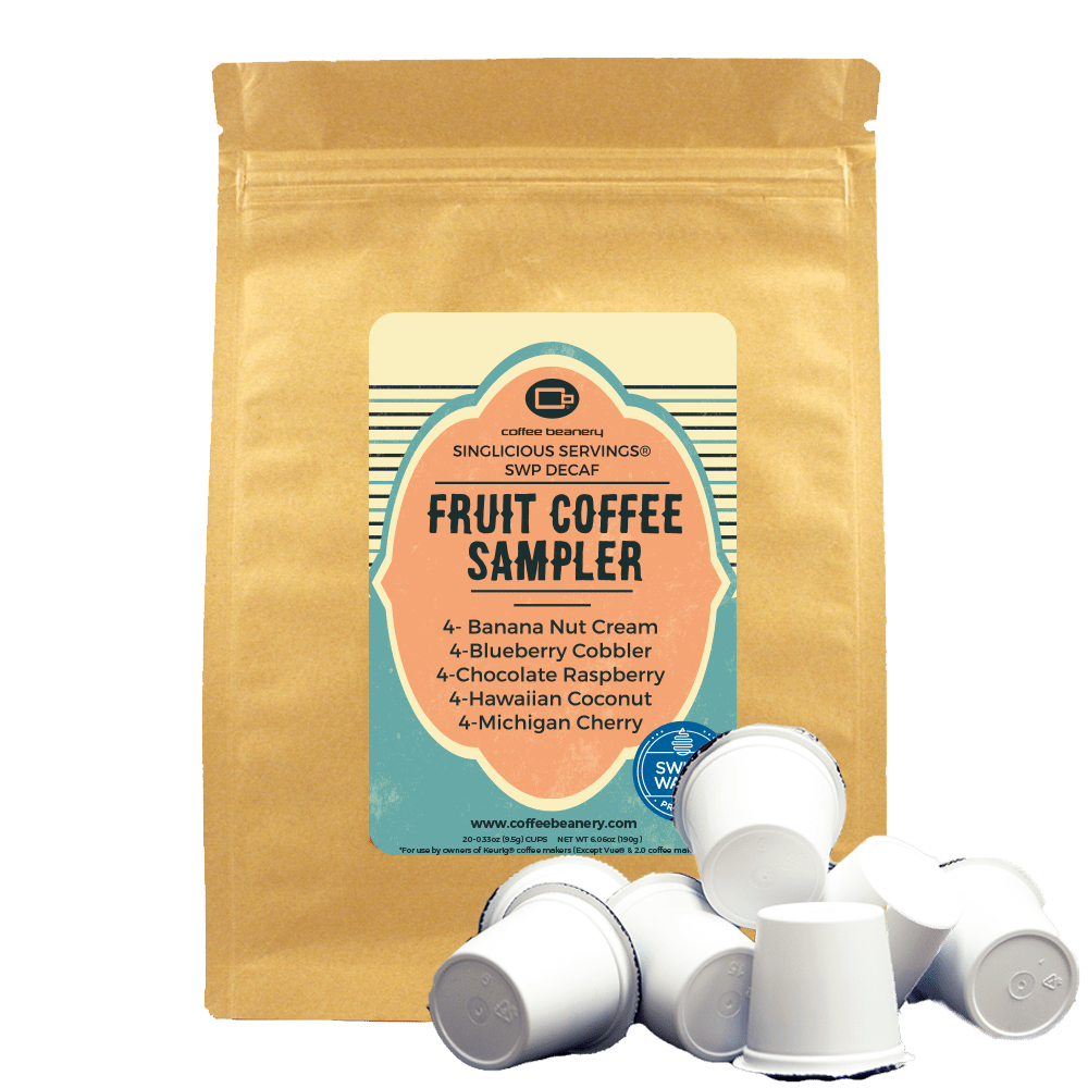 Coffee Beanery Coffee Pods Decaf The Fruit Coffee Pod Variety Pack