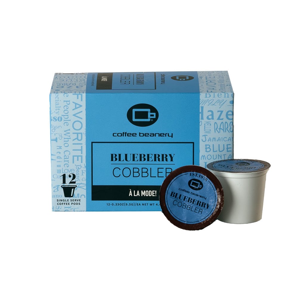 Coffee Beanery Coffee Pods Regular / 12ct Pods Blueberry Cobbler Flavored Coffee Pods