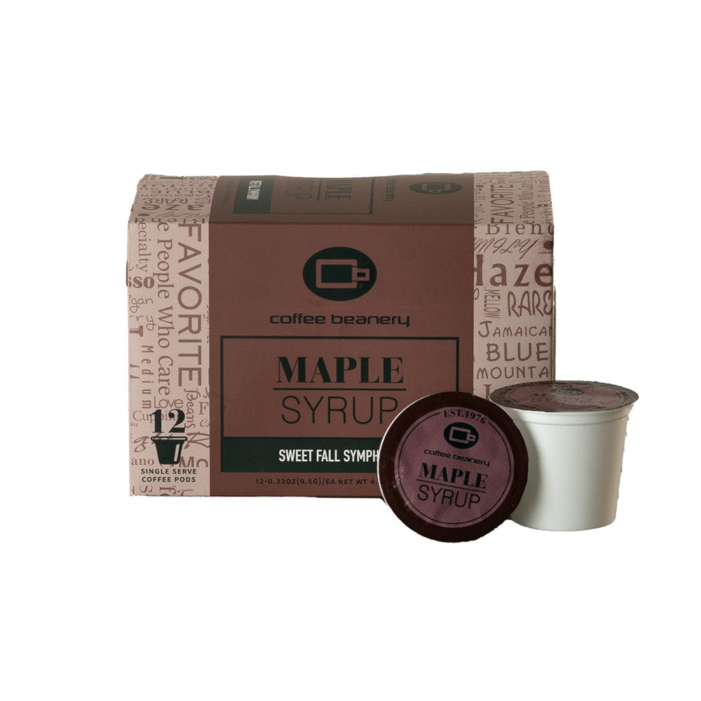 Coffee Beanery Coffee Pods Regular / 12ct Pods Maple Syrup Flavored Coffee Pods