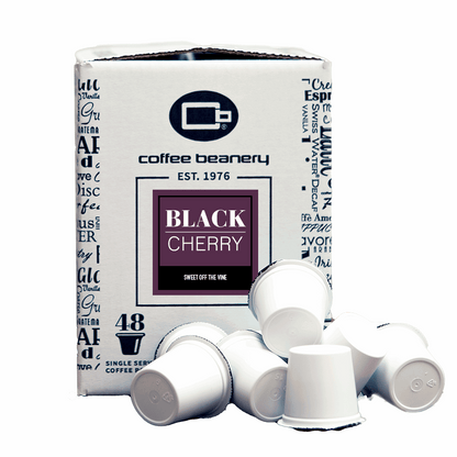 Coffee Beanery Coffee Pods Regular / 48ct Bulk Pods Black Cherry Flavored Coffee Pods