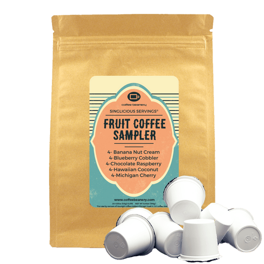 Coffee Beanery Coffee Pods Regular The Fruit Coffee Pod Variety Pack