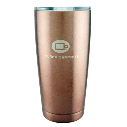 Coffee Beanery Essentials Bronzed Champagne Coffee Beanery 20oz Stainless Tumbler | 4 Colors