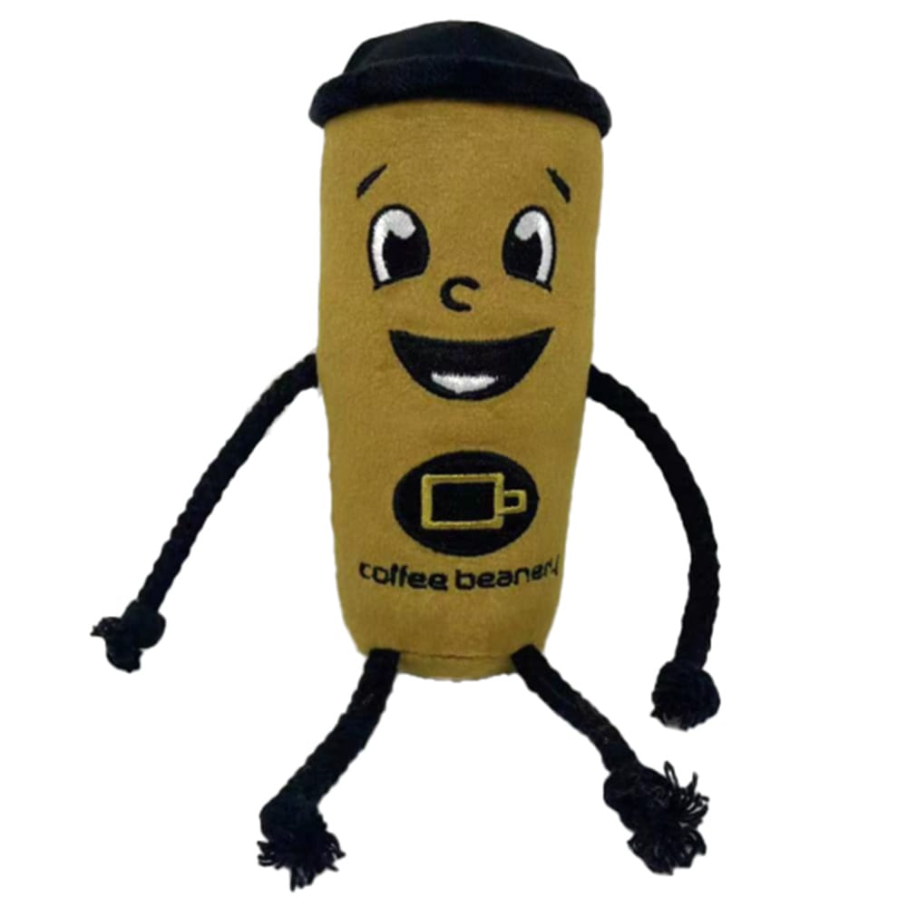 Coffee Beanery Essentials Coffee Beanery Plush Dog Toy