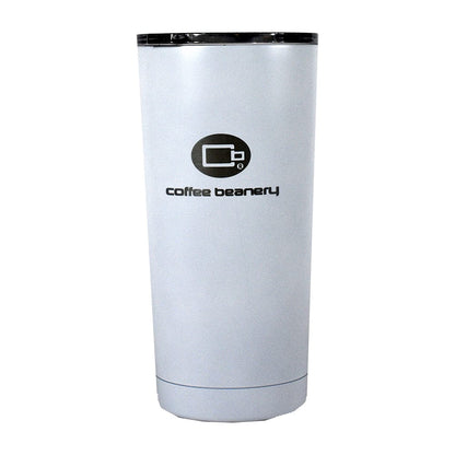 Coffee Beanery Essentials White Coffee Beanery 20oz Stainless Tumbler | 4 Colors