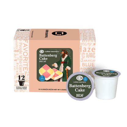 Coffee Beanery Exclusive 12ct Pods / Decaf / Automatic Drip 1 left! Battenberg Cake Flavored Coffee | December 2025