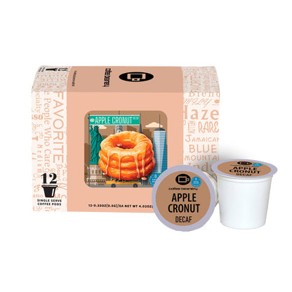 Coffee Beanery Exclusive 12ct Pods / Decaf / Automatic Drip Apple Cronut Flavored Coffee | February 2026