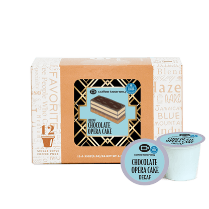 Coffee Beanery Exclusive 12ct Pods / Decaf / Automatic Drip Chocolate Opera Cake Flavored Coffee | August 2025