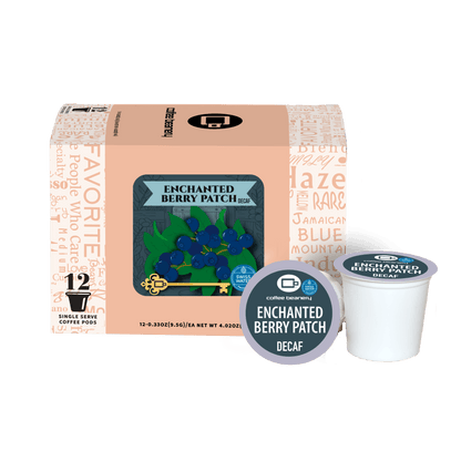 Coffee Beanery Exclusive 12ct Pods / Decaf / Automatic Drip Enchanted Berry Patch Flavored Coffee | July 2026