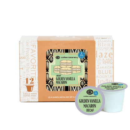 Coffee Beanery Exclusive 12ct Pods / Decaf / Automatic Drip Golden Vanilla Macaron Flavored Coffee | August 2025