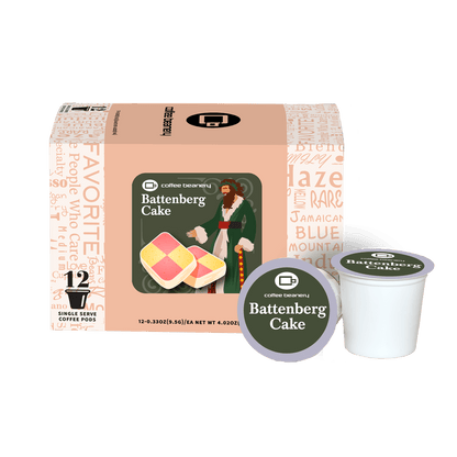 Coffee Beanery Exclusive 12ct Pods / Regular / Automatic Drip 1 left! Battenberg Cake Flavored Coffee | December 2025