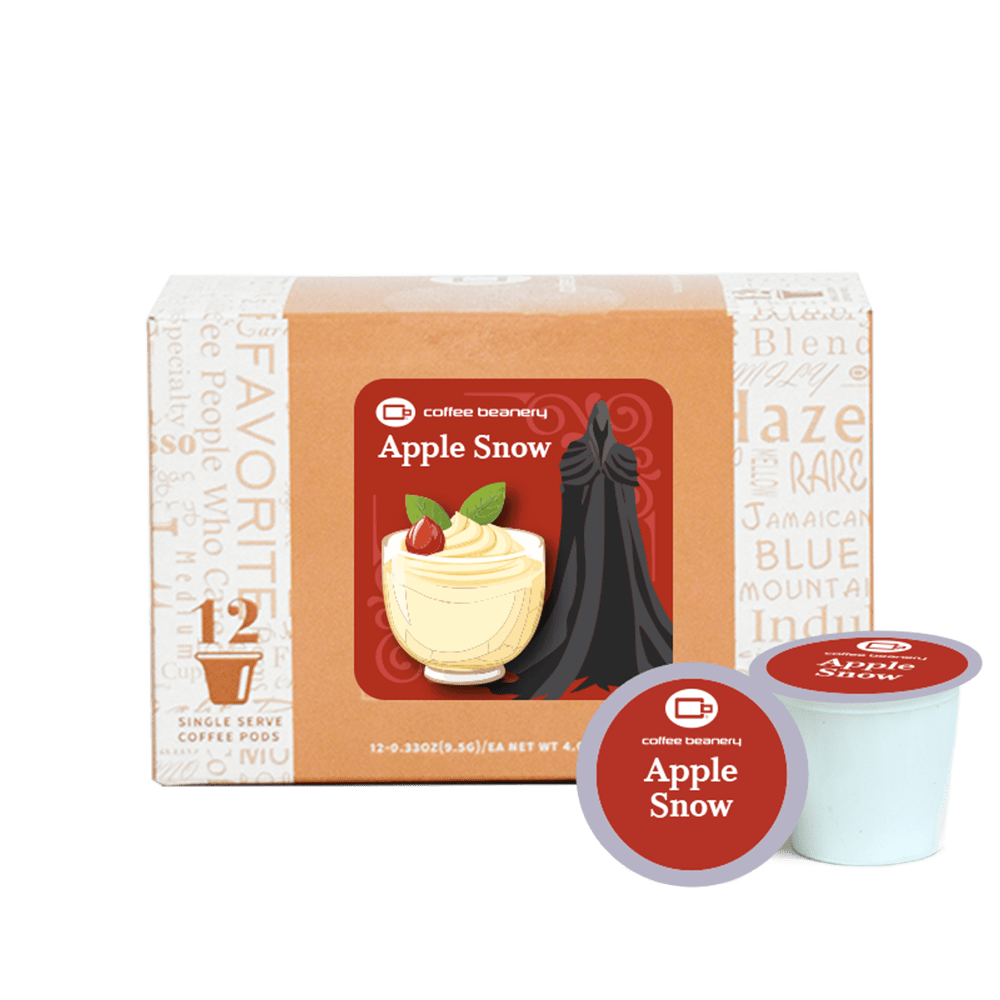 Coffee Beanery Exclusive 12ct Pods / Regular / Automatic Drip Apple Snow Flavored Coffee | December 2025