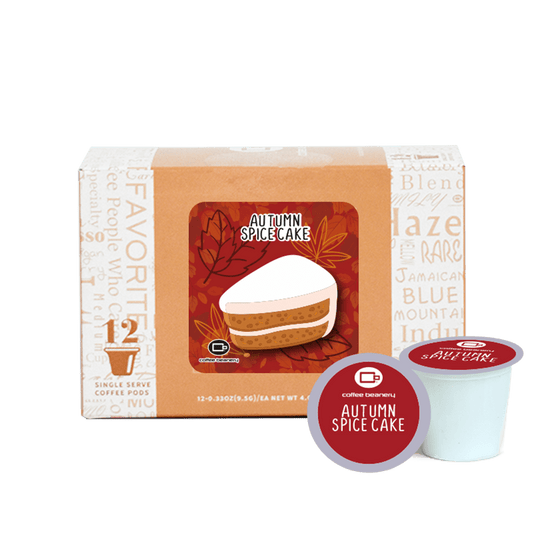 Coffee Beanery Exclusive 12ct Pods / Regular / Automatic Drip Autumn Spice Cake Flavored Coffee | November 2025