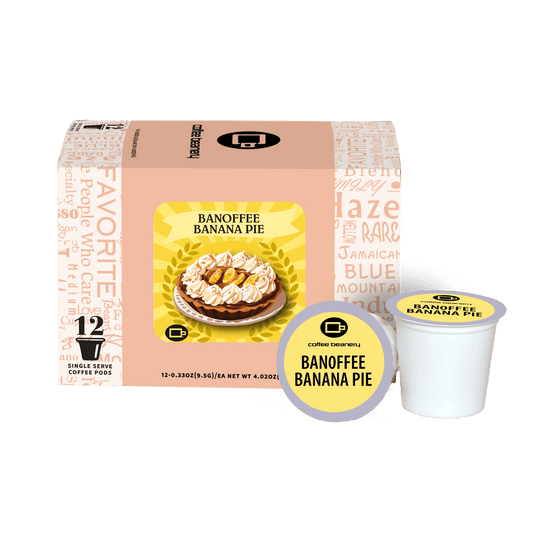 Coffee Beanery Exclusive 12ct Pods / Regular / Automatic Drip Banoffee Banana Pie  Flavored Coffee | May 2026
