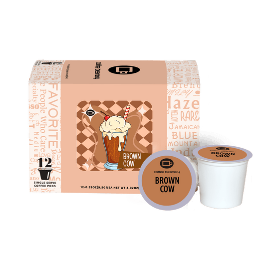 Coffee Beanery Exclusive 12ct Pods / Regular / Automatic Drip Brown Cow Flavored Coffee | September 2026