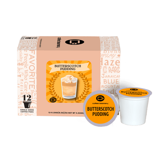 Coffee Beanery Exclusive 12ct Pods / Regular / Automatic Drip Butterscotch Pudding Flavored Coffee | May 2026