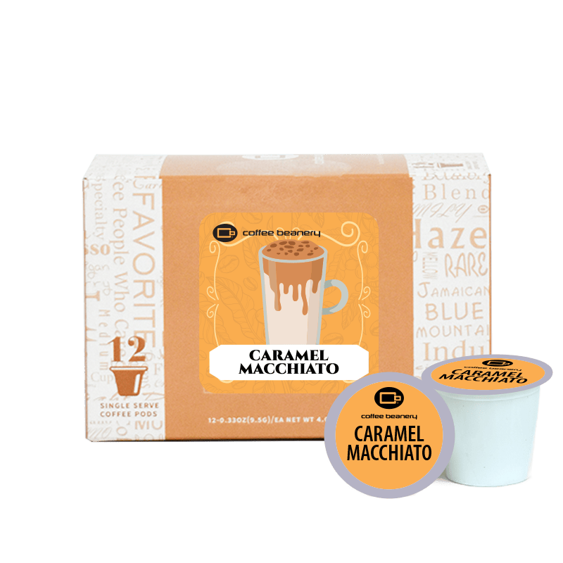 Coffee Beanery Exclusive 12ct Pods / Regular / Automatic Drip Caramel Macchiato Flavored Coffee | January 2026