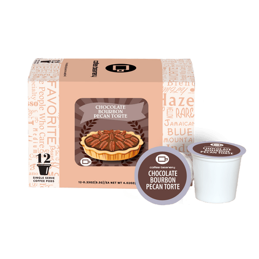 Coffee Beanery Exclusive 12ct Pods / Regular / Automatic Drip Chocolate Bourbon Pecan Torte Flavored Coffee | May 2026