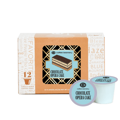 Coffee Beanery Exclusive 12ct Pods / Regular / Automatic Drip Chocolate Opera Cake Flavored Coffee | August 2025