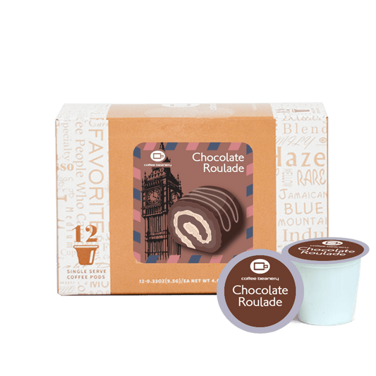 Coffee Beanery Exclusive 12ct Pods / Regular / Automatic Drip Chocolate Roulade Flavored Coffee | July 2025