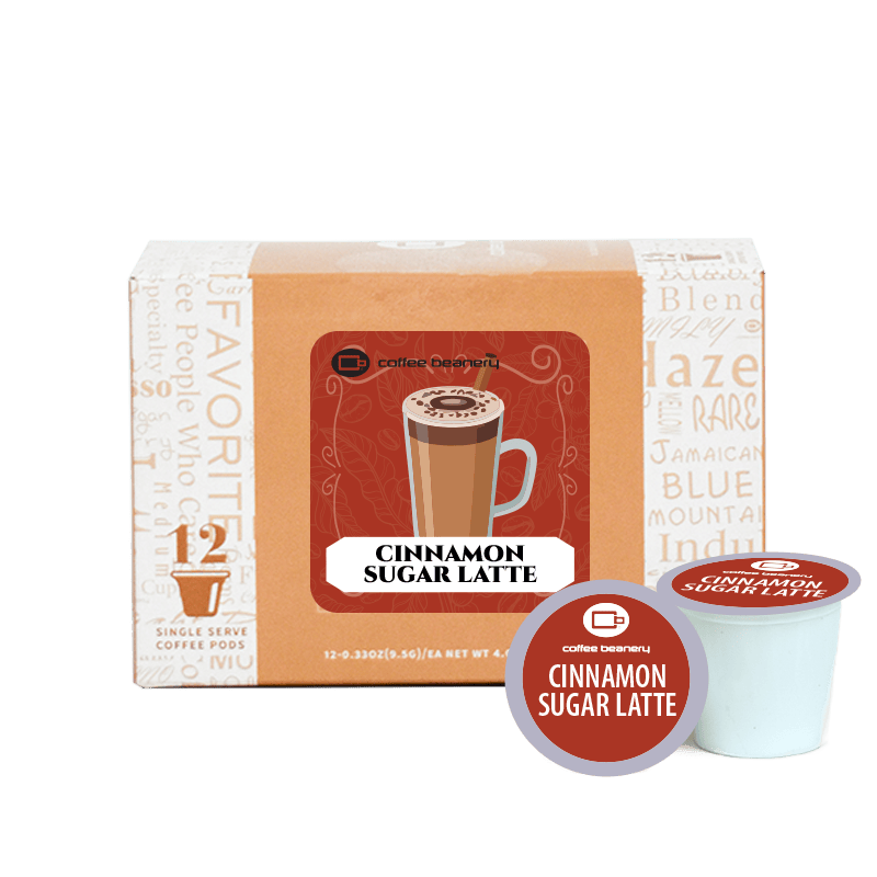 Coffee Beanery Exclusive 12ct Pods / Regular / Automatic Drip Cinnamon Sugar Latte Flavored Coffee | January 2026