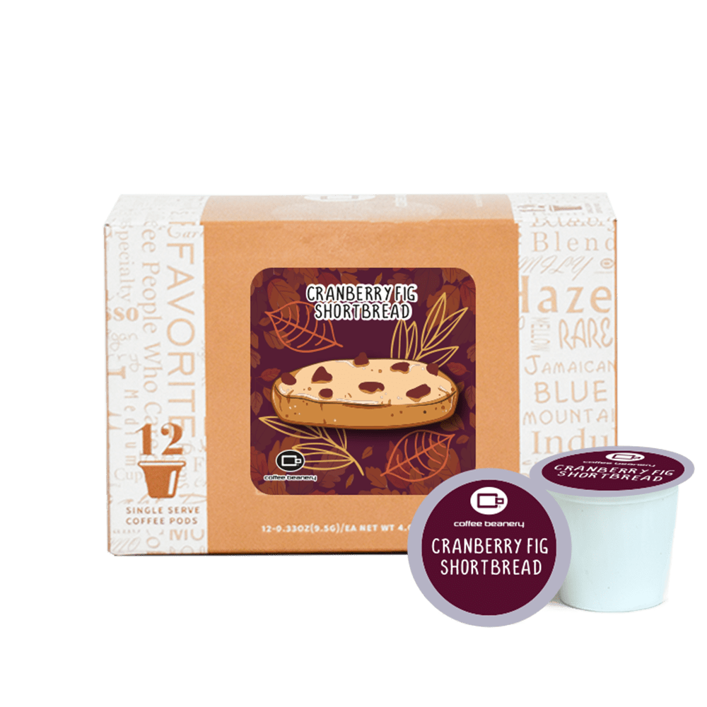 Coffee Beanery Exclusive 12ct Pods / Regular / Automatic Drip Cranberry Fig Shortbread Flavored Coffee | November 2025