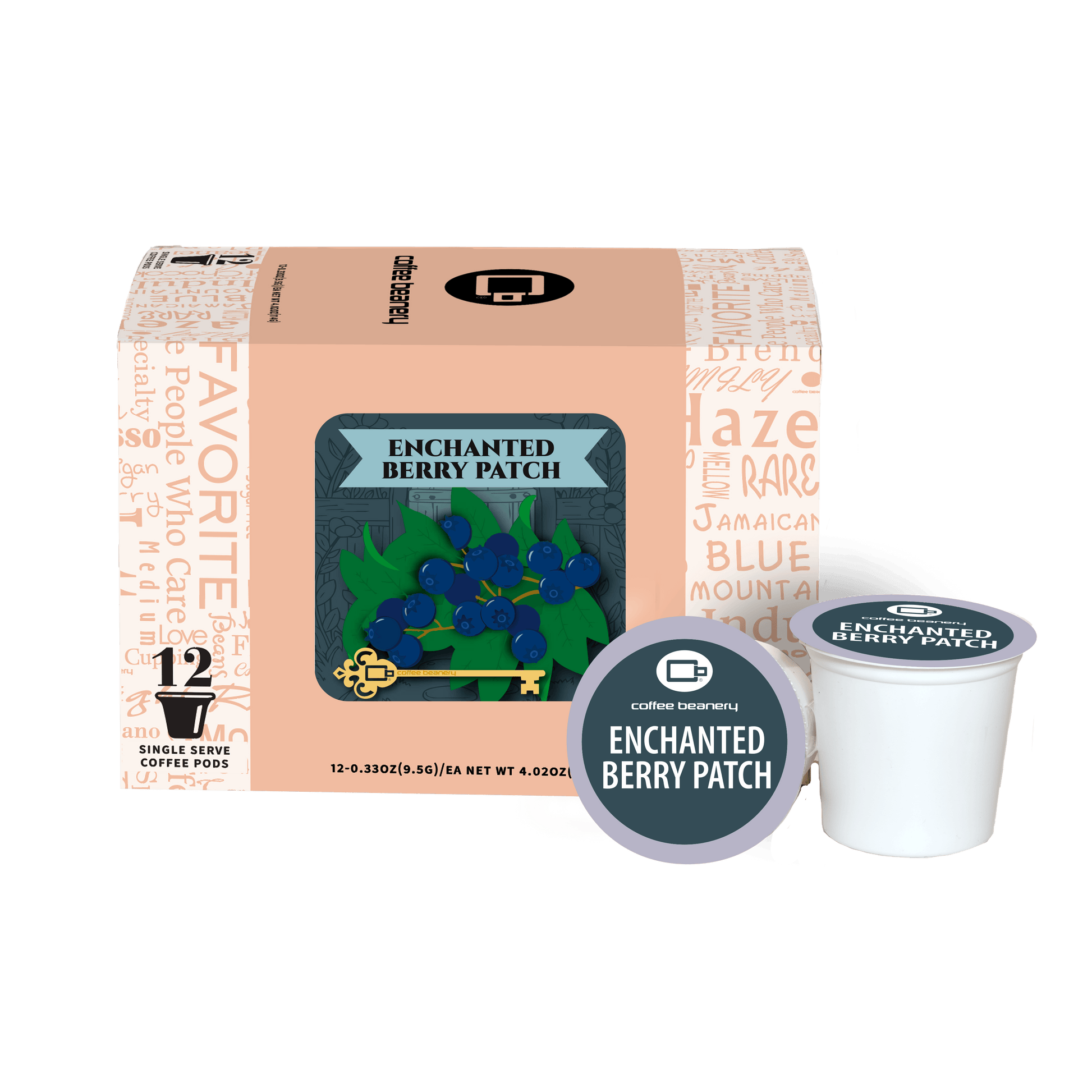Coffee Beanery Exclusive 12ct Pods / Regular / Automatic Drip Enchanted Berry Patch Flavored Coffee | July 2026