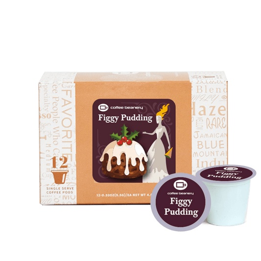 Coffee Beanery Exclusive 12ct Pods / Regular / Automatic Drip Figgy Pudding Flavored Coffee | December 2025