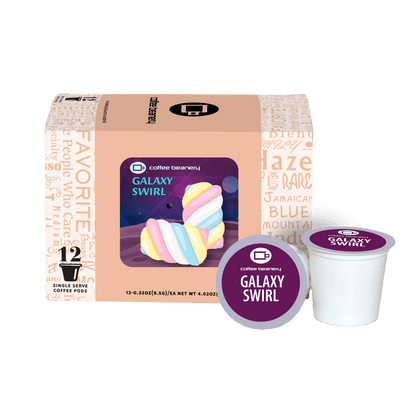 Coffee Beanery Exclusive 12ct Pods / Regular / Automatic Drip Galaxy (Marshmallow) Swirl Flavored Coffee | June 2026