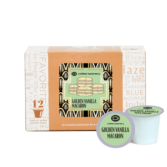Coffee Beanery Exclusive 12ct Pods / Regular / Automatic Drip Golden Vanilla Macaron Flavored Coffee | August 2025