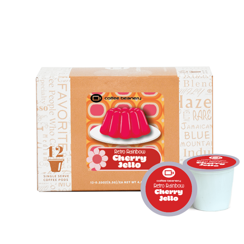 Coffee Beanery Exclusive 12ct Pods / Regular / Automatic Drip Retro Rainbow Cherry Jello Flavored Coffee | September 2025 VIP