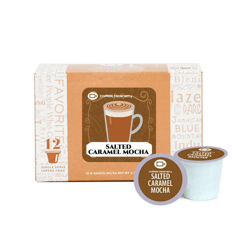 Coffee Beanery Exclusive 12ct Pods / Regular / Automatic Drip Salted Caramel Mocha Flavored Coffee | January 2026
