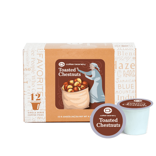 Coffee Beanery Exclusive 12ct Pods / Regular / Automatic Drip Toasted Chestnut Flavored Coffee | December 2025