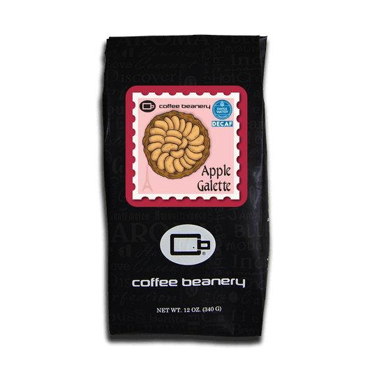 Coffee Beanery Exclusive 12oz / Decaf / Automatic Drip Apple Galette Flavored Coffee | February 2024
