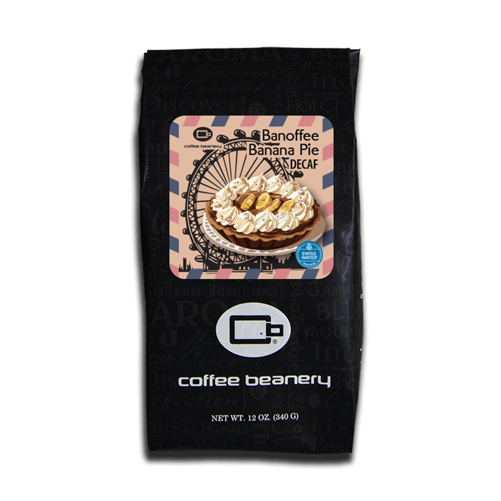 Coffee Beanery Exclusive 12oz / Decaf / Automatic Drip Banoffee Banana Pie Flavored Coffee | July 2025