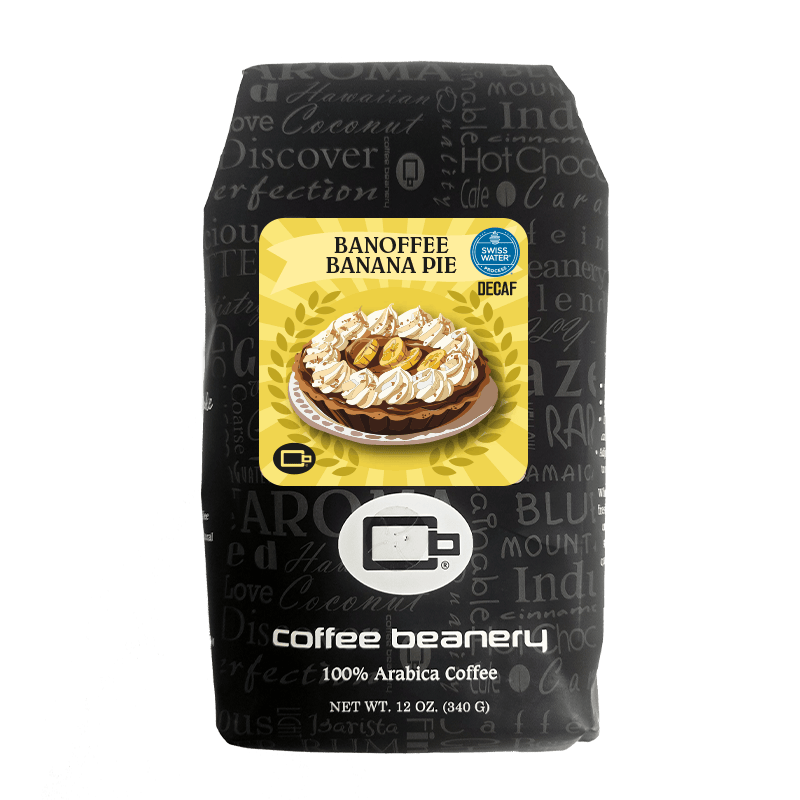 Coffee Beanery Exclusive 12oz / Decaf / Automatic Drip Banoffee Banana Pie  Flavored Coffee | May 2026