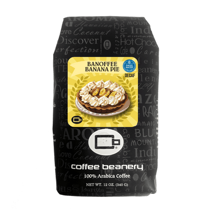 Coffee Beanery Exclusive 12oz / Decaf / Automatic Drip Banoffee Banana Pie  Flavored Coffee | May 2026