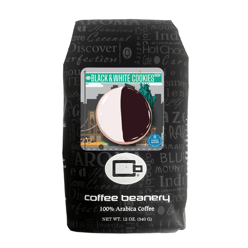 Coffee Beanery Exclusive 12oz / Decaf / Automatic Drip Black and White Cookies Flavored Coffee | February 2026