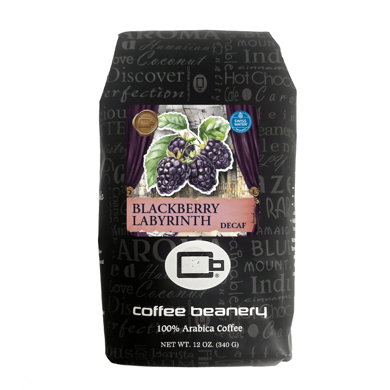 Coffee Beanery Exclusive 12oz / Decaf / Automatic Drip Blackberry Labyrinth Flavored Coffee | October 2026 VIP