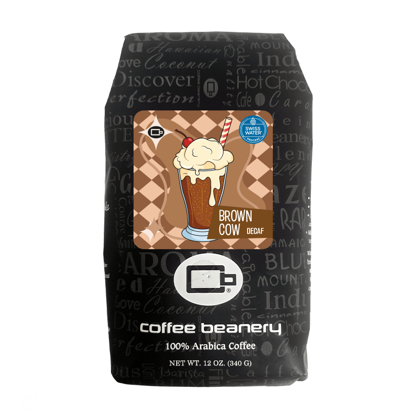 Coffee Beanery Exclusive 12oz / Decaf / Automatic Drip Brown Cow Flavored Coffee | September 2026